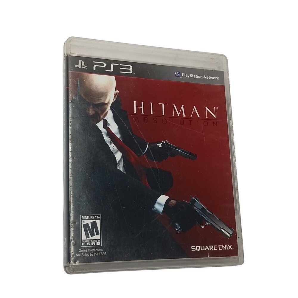 Square Enix Hitman Absolution‎ PS3 OS Red Stealth Action Agent 47 Complete